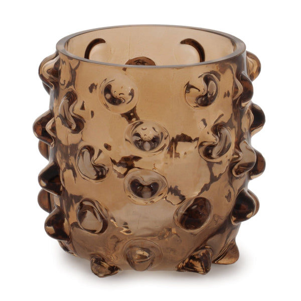 Melrose Textured Glass Candle Holder (Set of 6)