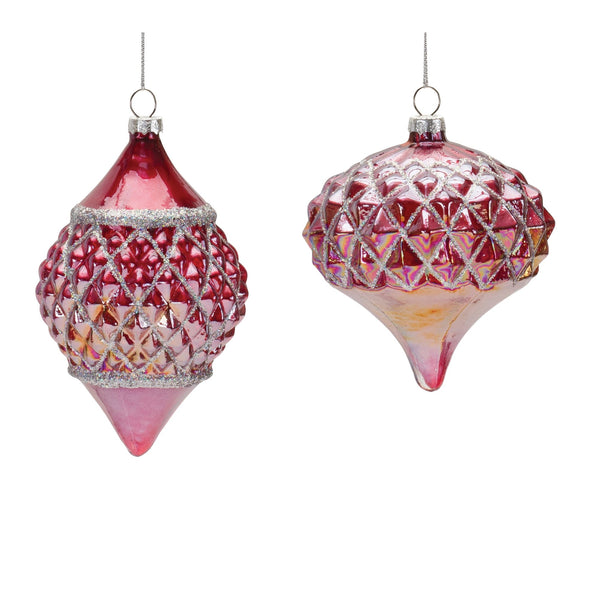Melrose Irredescent Glass Ornament (Set of 6)