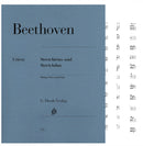 Beethoven String Trios Op. 3, 8, 9 & String Duo WoO 32 Sheet Music Complete Set