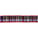 Melrose Plaid Holiday Ribbon (Set of 2)