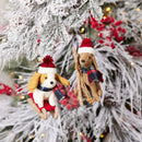 Melrose Plush Ski and Sled Dog Ornament (Set of 6)