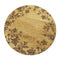 Melrose Floral Etched Mango Wood Tray