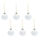 Melrose Porcelain Pine Cone Ball Ornament (Set of 6)
