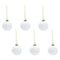 Melrose Porcelain Pine Cone Ball Ornament (Set of 6)