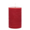 Melrose FIA Wick Red Pillar Candle (Set of 2)