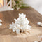 Melrose Set of 4 White Resin Coral Decorative Sculptures