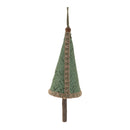 Melrose Woven Bamboo Pine Tree Ornament (Set of 4)