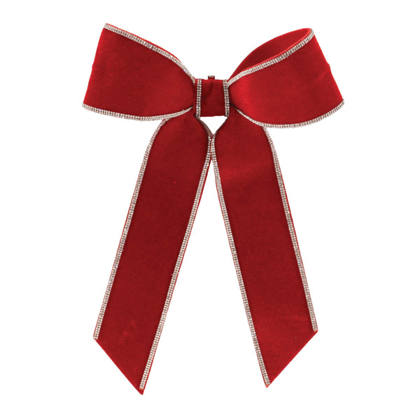 Melrose Jeweled Holiday Bow (Set of 2)
