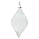 Melrose Clear Wavy Glass Ornament (Set of 6)