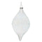 Melrose Clear Wavy Glass Ornament (Set of 6)