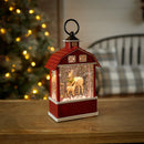 Melrose LED Horse Barn Snow Globe 11"H