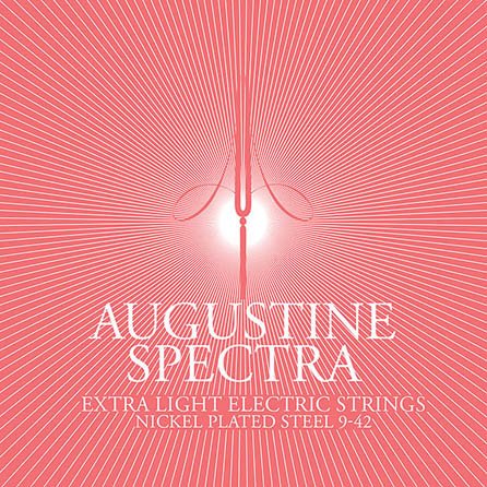 Augustine Spectra Nickel-Plated Steel Electric Guitar Strings Extra-Light (9-42)