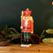 Melrose Glittered Nutcracker Figurine (Set of 2)