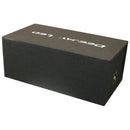 Deejay LED Double 10" Center Port Vented Empty Car Bass Speaker Box