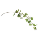 Melrose Hanging Snowball Floral Branch (Set of 6)