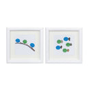 Melrose Bird and Fish Wall Art, Nautical, Modern