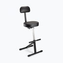 On-Stage DT8500V2 Adjustable Guitar/Keyboard Throne - Padded Backrest & Footrest