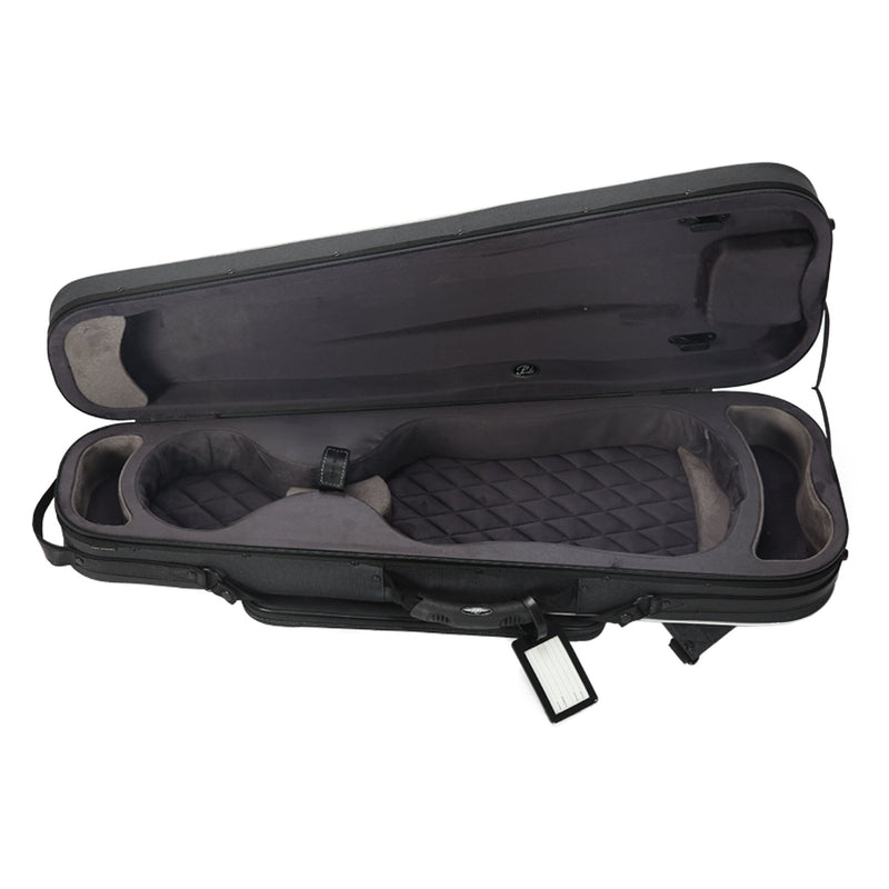 Pedi NiteFlash Superlite Violin Case 4/4 Black w/ Steel-Shield & Water-Resistant