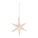 Melrose Beaded Glass Star Ornament (Set of 6)