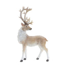 Melrose Glittered Holiday Deer Figurine (Set of 3)