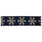 Melrose Glittered Snowflake Wired Ribbon 4" x 5 Yds.