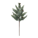 Melrose Glittered Juniper Spray (Set of 6)