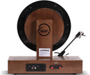 Fuse Audio GLD Vertical Vinyl Record Player with Speakers – Black Trim