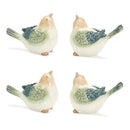 Melrose Terra Cotta Bird Figurine (Set of 4)