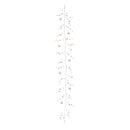 Melrose Wood Bead and Puff Ball Garland (Set of 2)