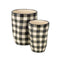 Melrose Wavy Patterned Planter or Vase Set of 6 Planter, Wavy Patterned
