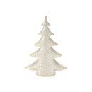 Melrose Porcelain Shimmer Pine Tree (Set of 2)