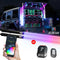 XKGlow 48" XKmax RGBW Advanced App Control LED Whip Light Kit for - MX-WHIPB-ADV