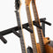 On‑Stage GS7561 Five‑Space Foldable Multi‑Guitar Rack Black Portable