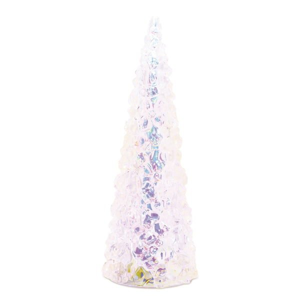 Melrose Iridescent LED Pine Tree 17.5"H
