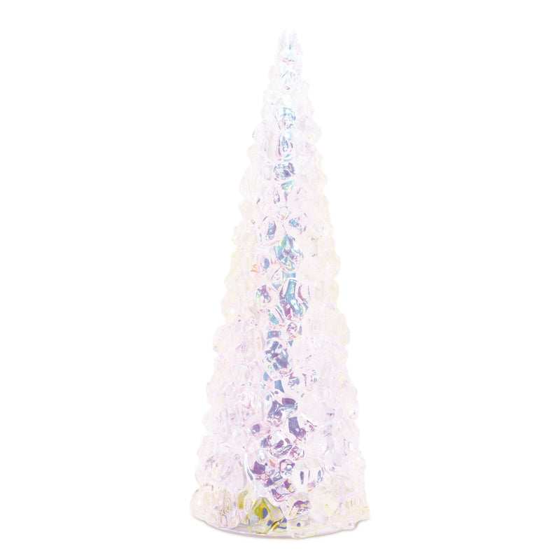 Melrose Iridescent LED Pine Tree 17.5"H