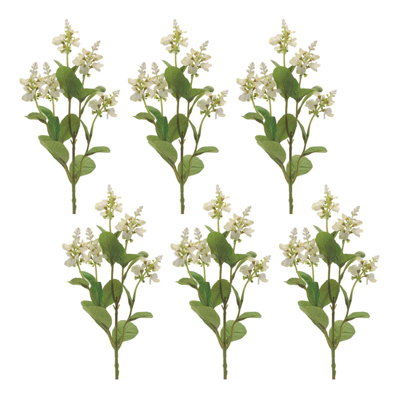 Melrose Blossom Floral Spray (Set of 6)