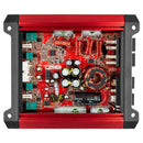 DS18 SXE-2000.4D/RD 4-Channel Class D Amplifier - Red