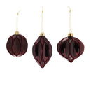 Melrose Velvet Glass Ornament (Set of 6)