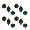 Melrose Velvet Glass Ornament (Set of 12)