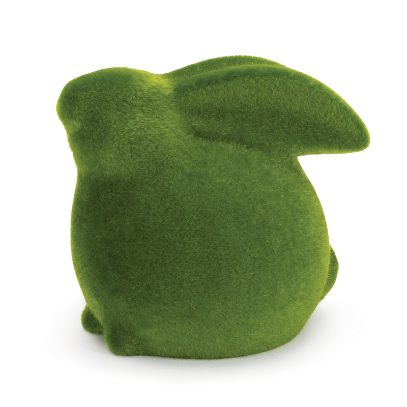Melrose Mossy Terra Cotta Rabbit Figurine (Set of 2)