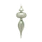 Sage Green Glass Finial Drop Ornament (Set of 6)