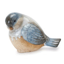 Melrose Ceramic Bird Figurines with Unglazed Accents (Set of 3) Multicolor