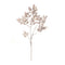 Melrose Glittered Leaf Spray (Set of 6)