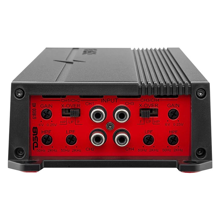 DS18 G1800.4D 4-Channel Class D Amplifier