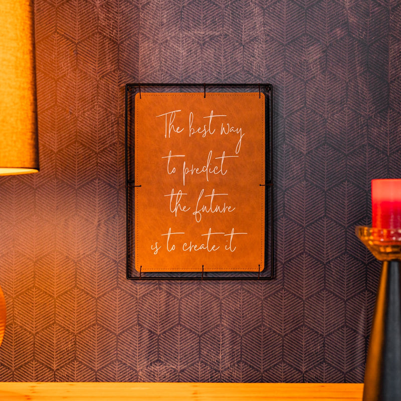 Melrose Create the Future Wall Frame, Modern, Metal