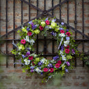 Melrose Mixed Floral Wreath 24"D