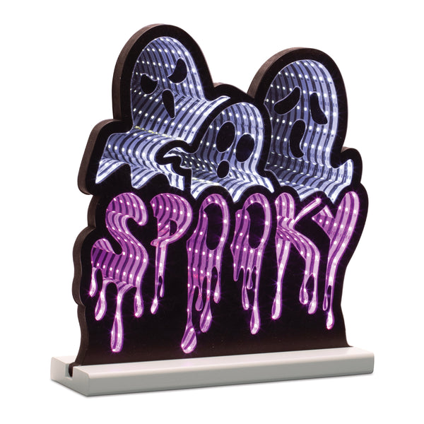 Melrose Triple Ghost/Spooky Ekkolight 12.5"H