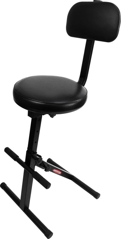 Ultimate Support JS-MPF100 JamStands Music Performance Chair w/ Adjustable Back