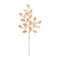 Melrose Beaded Peach Leaf Spray (Set of 6)