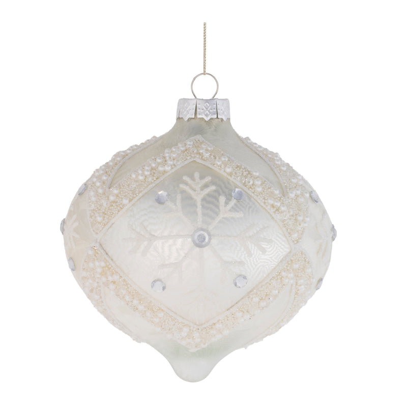 Melrose Glamorous Onion Ornament (Set of 6)